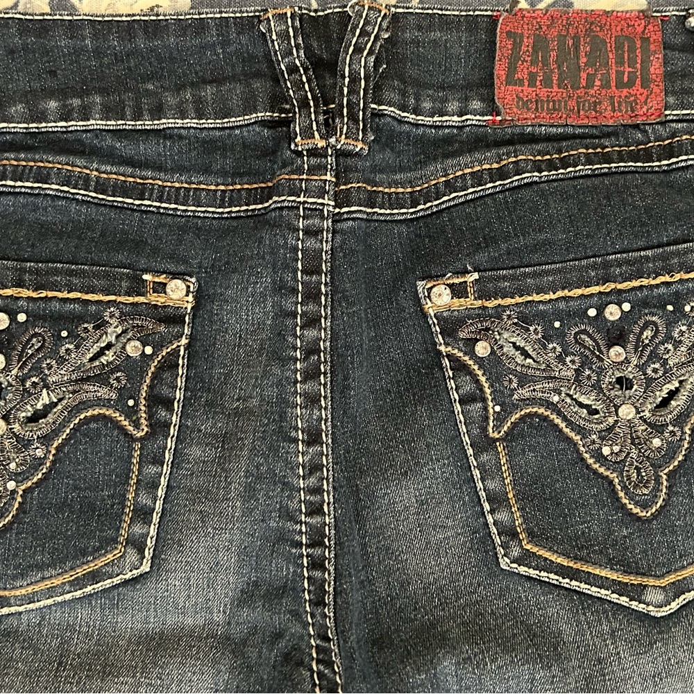 Zanabi boot leg jeans size 10